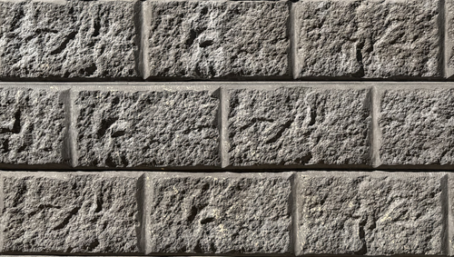 Bedrock Charcoal patterned concrete sleeper face texture