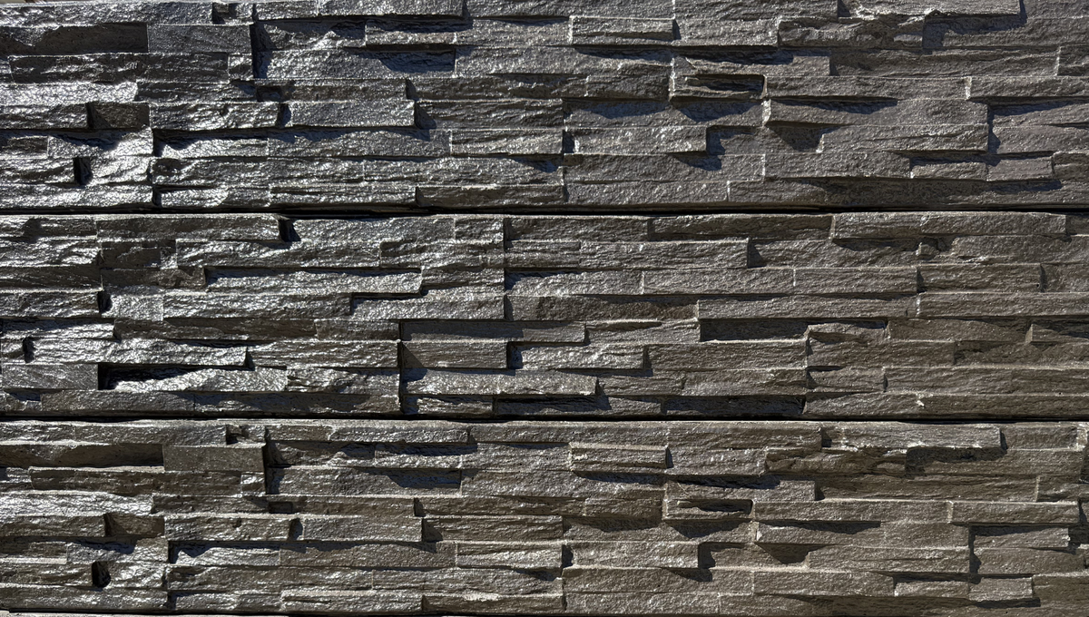 Hamilton patterned concrete sleeper face texture