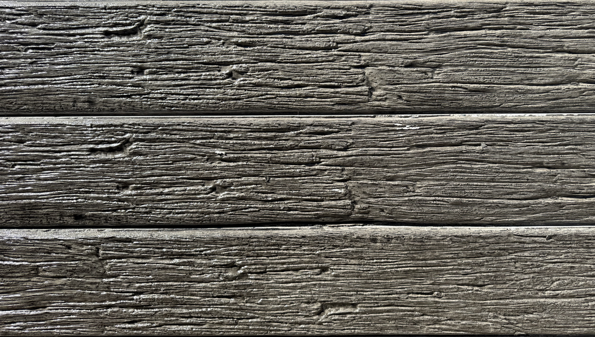 Moreton patterned concrete sleeper face texture