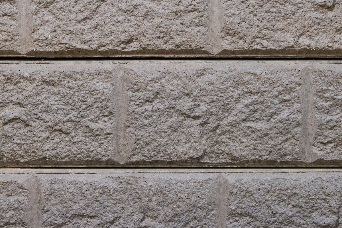 Storm Grey Sandstone Block Concrete Sleeper - ISO 9001 Certified