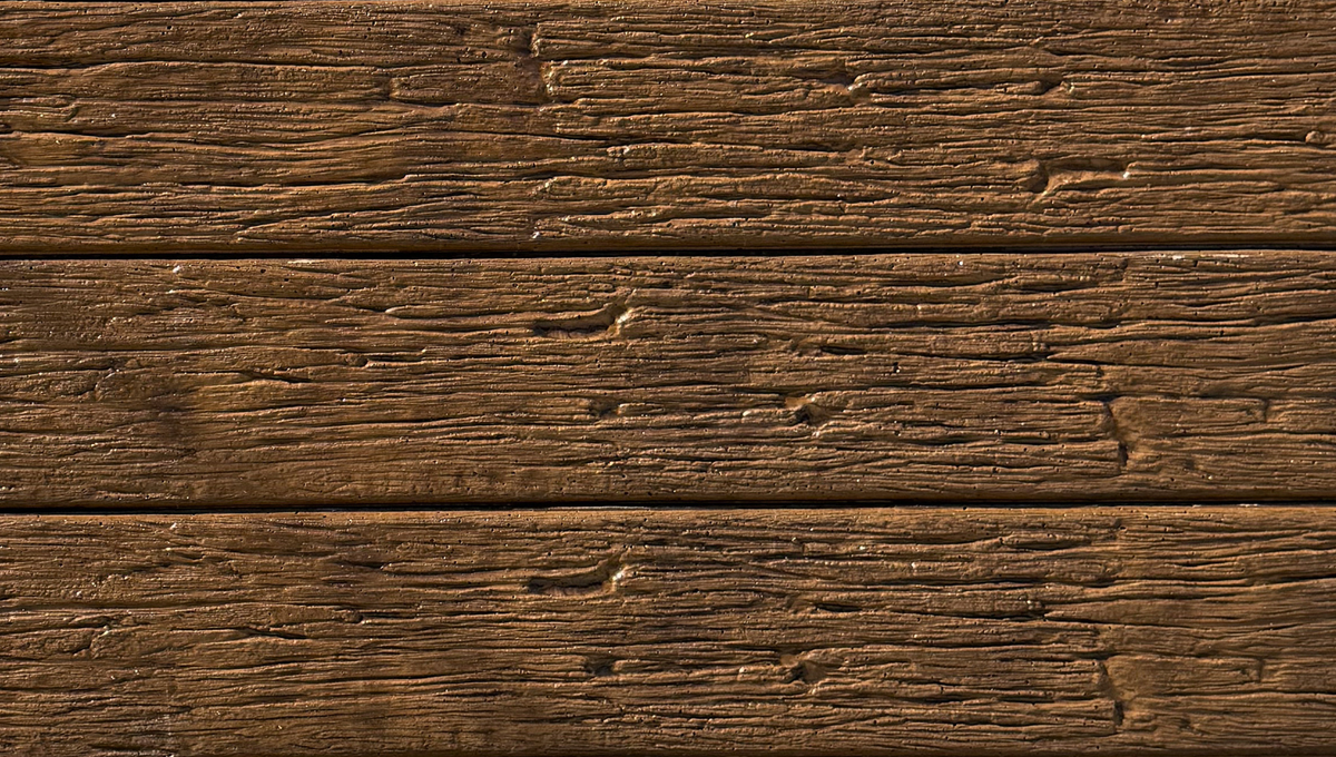Stradbroke patterned concrete sleeper face texture