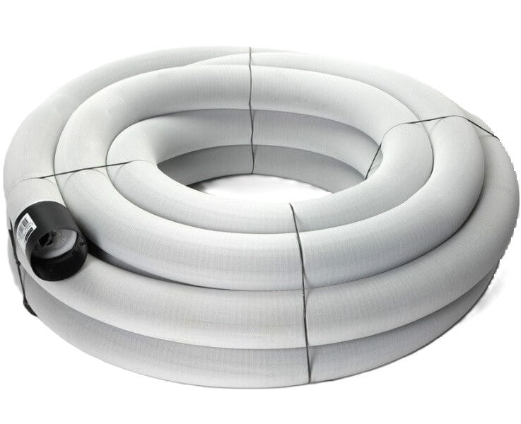 Coil of 100mm socked ag pipe