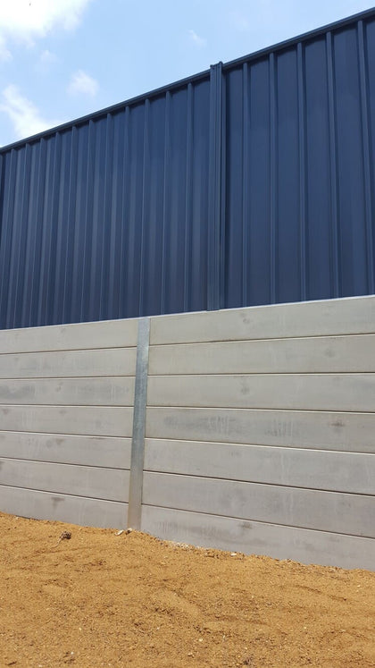 Grey Smooth Concrete Sleeper | Jobsite Direct